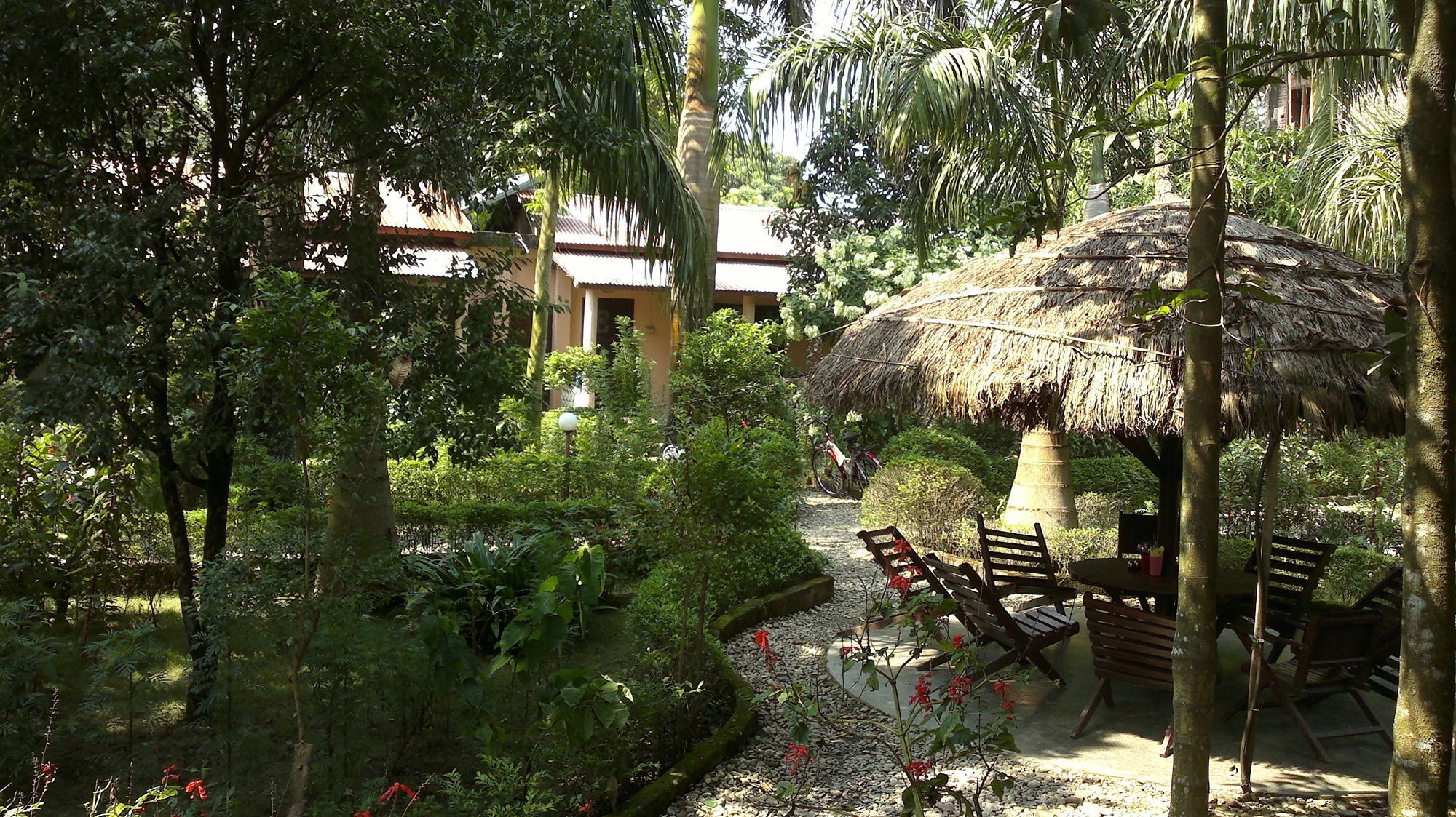 Ama Garden Sauraha Hotel Exterior foto